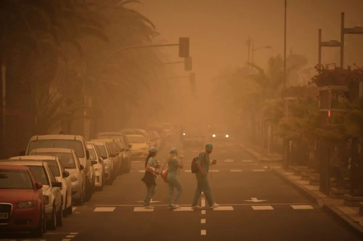 Does Saharan dust affect your breathing?