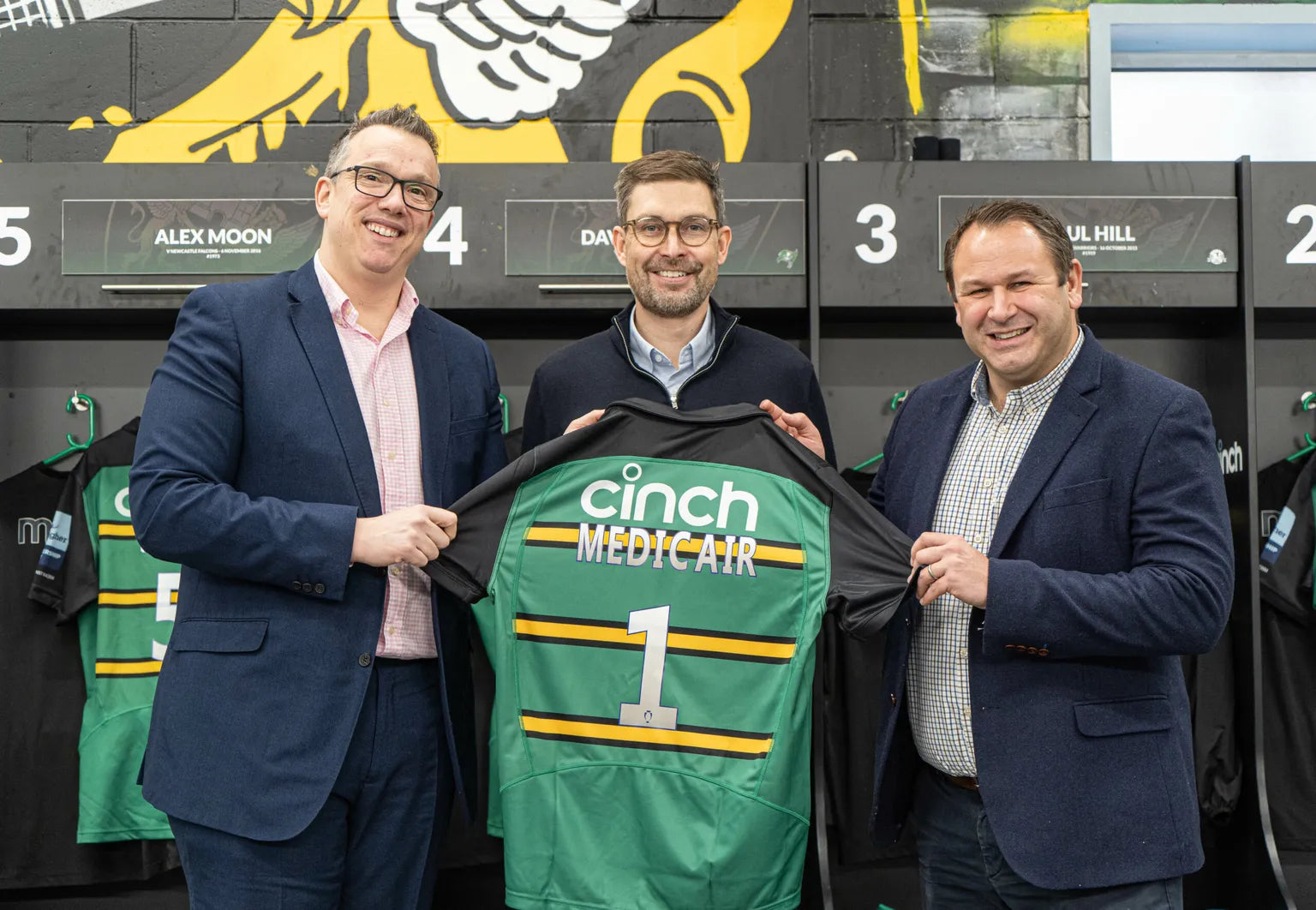 MedicAir partners up with Northampton Saints